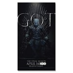 Li han shop Canvas Printing Game Of Thrones Season Drama Poster Role Posters And Prints 2019 Tv Game Wall Art For Bedroom Home Decor Gt549 40X50Cm Without Frame