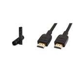 nVidia® Shield® TV & Amazon Basics Câble HDMI 2.0 Haut débit Compatible Ethernet / 3D / Retour Audio, 4K Ultra HD [Nouvelles Normes] 1,8 m