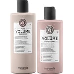 Maria Nila Pure Volume Duo Shampoo 350 ml & Conditioner 300 -