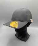 Carhartt Canvas Mesh Back Grey Baseball Cap Rugged Professional Series One Size