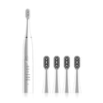 Sonic Electric Toothbrush USB Rechargeable Sonic Waterproof Deep Clean Teeth Brush Cleaning Care