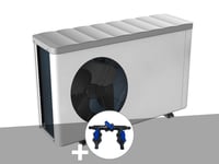Pompe à chaleur 5 kW FSP-05 + Kit by-pass Ø 32/38/50 mm - Aquasphere