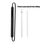 Silicone Pen Case For Apple Pencil 1st And 2nd Generation Pr Black
