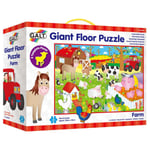 Galt Toys Giant Floor Puzzle Farm Animals Horse Pig Sheep Cow Owl Barn Tractor