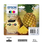Genuine Epson 604 Multipack 4-colours Pineapple Ink Cartridges T10G6 for XP-2205