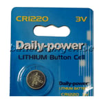 1 st CR1220 knappcellsbatteri