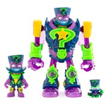 SUPERTHINGS Enigma Superbot – Articulated hero robot with combat accessories, 1 exclusive Kazoom Kid and 1 exclusive SuperThing