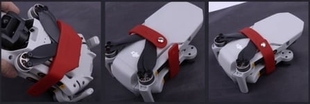 Sunnylife Propellerskydd Med Låsning För Dji Mavic Mini Red