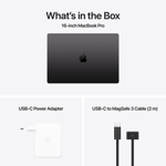 MacBook Pro 16-tum, M4 Max 16-core, grafik 40-core, 64GB, 4TB SSD, Nanotextur, Rymdsvart