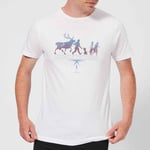 Frozen 2 Believe In The Journey Men's T-Shirt - White - S
