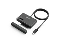 Unitek S1232a01-Eu, Ssd-Inkapsling, M.2/2.5"/3.5", Pci Express, Sata, 10 Gbit/S, Usb-Anslutning, Svart