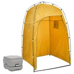 vidaXL Portabel campingtoalett med tält 10+10 L 3081891