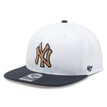Keps 47 Brand MLB New York Yankees Corkscrew 47 CAPTAIN B-CORKS17WBP-WH Vit