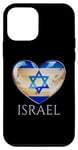 Coque pour iPhone 12 mini Drapeau israélien Cœur de chêne – Célébration Yom Ha'atzmaut