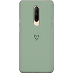 OnePlus 7 Pro Transparent Mobilskal Hjärta