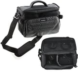 Navitech Grey and Black Camcorder Case with Carry Strap Compatible with the Sony HXR-NX80 Compact 4K