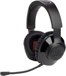 JBL QUANTUM 350 WIRELESS Gaming Headset with Boom Mic, Adjustable black 