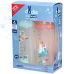 Dodie Biberon tétine ronde 3 vitesses Duo 2 pc(s)