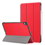 COOSTORE Case for iPad Pro 11 2018 Support Wireless Charging, Apple Pencil's Magnetic Attachment Side Opening, Auto Wake/Sleep Cover with Fit Apple iPad Pro 11 Inch (2018 Release),Red