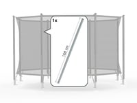 BERG Reservdel Favorit BERG SAFETY NET COMFORT - UPPER TUBE FOR SPRINGBRACKET