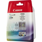 Canon 0615B036 Multipack bläckpatroner, svart + färg (PG-40 + CL-41)