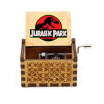 IANSISI Hand Crank Wooden Music Box,Jurassic Park,Halloween,You are My Sunshine, Birthday Gifts, Musical Box Gifts for Birthday/Christmas/Valentine's Day and other holiday
