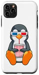 iPhone 11 Pro Max Penguin Cup Drinking straw Glasses Case