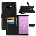 samsung Samsung Note 9 PU Wallet Case Black