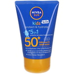 NIVEA Sun Kids To go Protect & Hydrate 5 en 1 SPF50+ 50 ml crème protection solaire