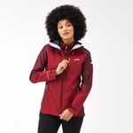 Regatta Women's Waterproof Highton Stretch Jacket IV Rumba Red Burgundy, Size: 8