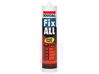 Soudal Fix All High Tack Vit 290 Ml Patron Högkvalitativ 1-Komponent Tätningsmassa Med Hög Vidhäftning, Baserad På Ms-Polymer