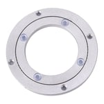 GOTOTOP Heavy Duty Aluminium Alloy Rotating Round Circular Plate Turntable Bearing Dining Table Rotating Plate for Restaurant Cake Decorations TV Rack(4Inch)
