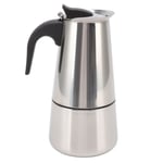 Coffe Maker Food Grade Portable Stainless Steel Moka Pot For Home And Outdoo BS
