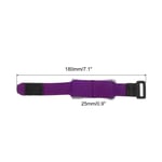 Guitar Mute Wrap Band 7.1x0.9 Inch Noise Reducer for Guitar Bass Ukulele, Purple
