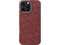 Pitaka Tactile Woven Case, Ptk Red/Gold - Iphone 16 Pro