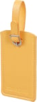 Samsonite Global Travel Accessories Rectangle Luggage Tag, 10.2 Cm, Yellow (Sunf