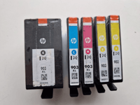 Genuine HP 903XL Black Cyan Magenta Yellow X 2  Ink Cartridges - 2020/23 dates