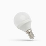 Spectrum LED LED Klotlampa E14 6W/840 540lm 230V Opal