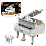 12che Technic Piano 2745Pcs DIY App Control Dream Pianist Electric Piano Building Blocks Compatible with Lego