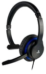 Micro-casque mono BigBen Communicator Noir et Bleu pour PS4