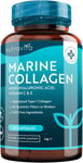 Marine Collagen 1000mg + Hyaluronic Acid Vit C & E, 1 Month Skin Bones Joints