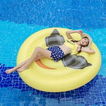 Lunch box Inflatable Float Swimming Pool Beach Chair Air Mat,Water Hammock Floating Recliner Inflatable Floating Bed Summer Outdoor Ocean Lake Adults Kids