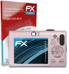 atFoliX 3x Screen Protector for Canon Digital IXUS 80 IS clear