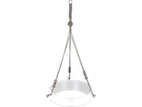 Home Styling Collection Dekorativ Bas För Små Växter, Ø 5 X 27 Cm, Hängande, Vit