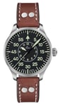 Laco 861990 Aachen Automatic (39mm) Black Dial / Brown Watch