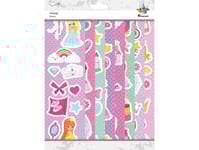 Titanum Papper Klistermärken 8 Kort Prinsessor/Accessoarer