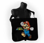 Super Mario Kong Bag School Shoulder Retro Kids Adults Gift Bag  Black