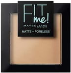 UK Maybelline Fit Me Matte And Poreless Powder 30 Ml Number 220 Natural Beige U