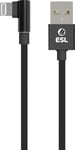 ESL Gaming USB till Lightning laddkabel 1 m (svart)