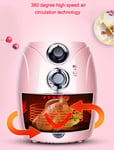 2.5L Automatic Fryer Air Fry Fries Machine Household Mini Air Fryer Fully Automatic Intelligent No Fuel Electric Deep Fryer Oven